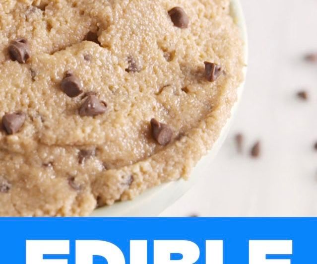 How to Make Edible Cookie Dough