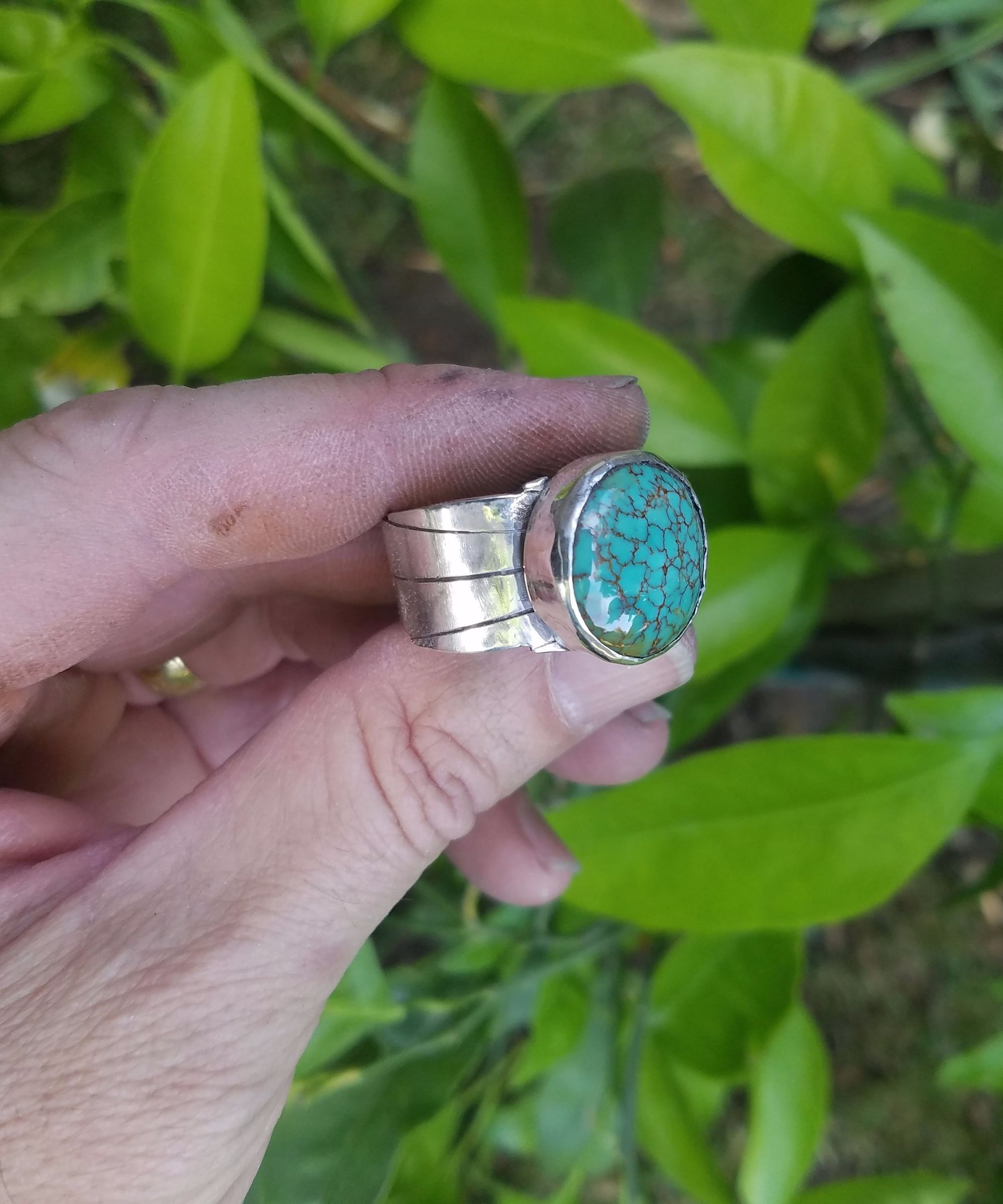Turquoise Mens Ring