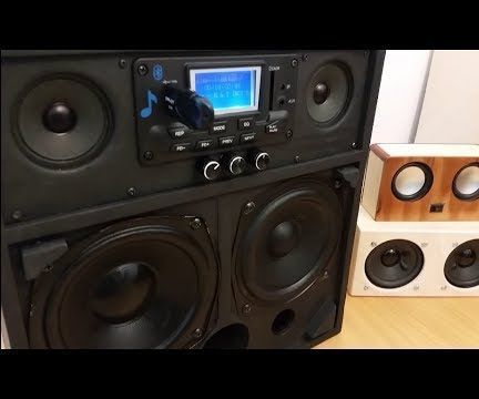 Powerful 2.1 Portable Loud Boombox