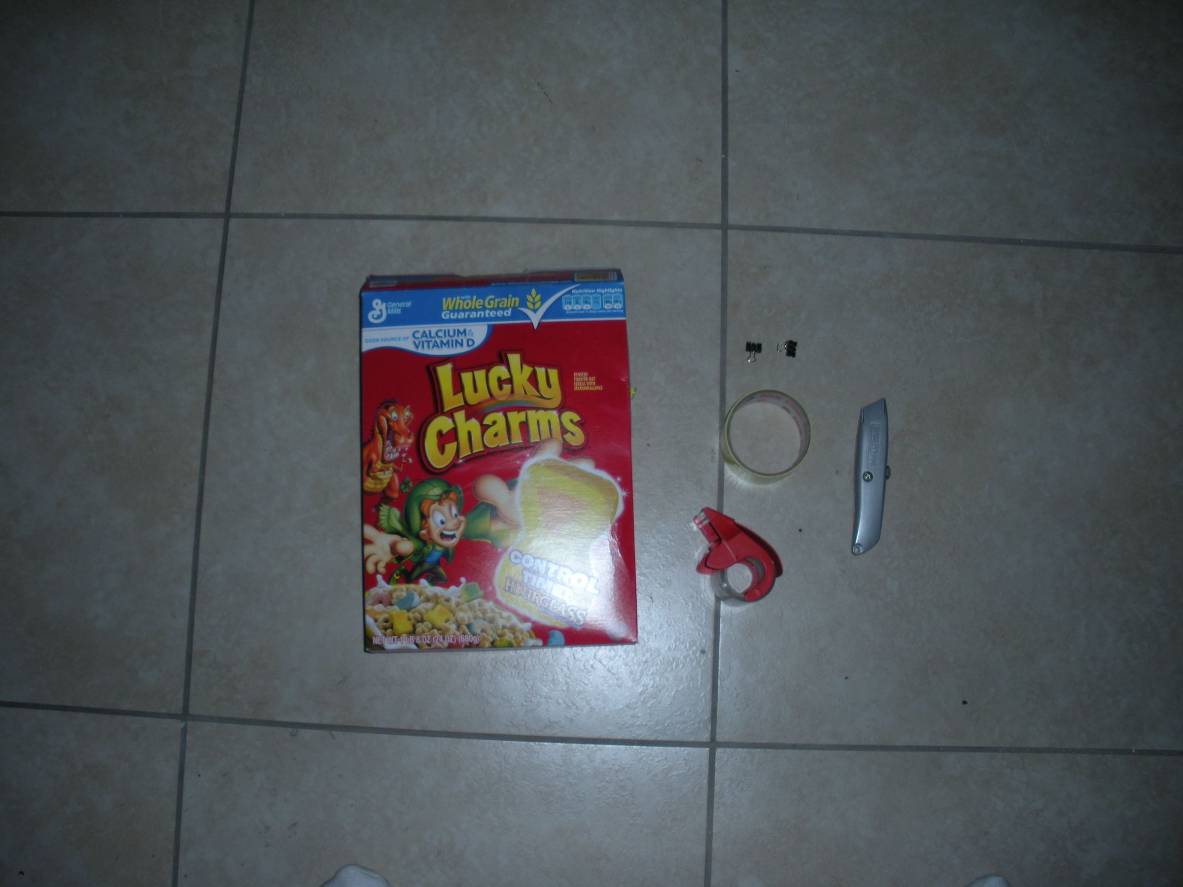 Cereal Box Backpack