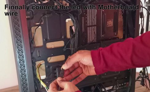 Custom ARGB Led Light PC Motherboard Sync With 3D Infinity Mirror Logo ...