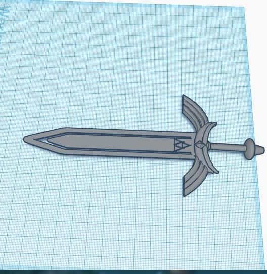 Master Sword Bookmark From the Legend of Zelda