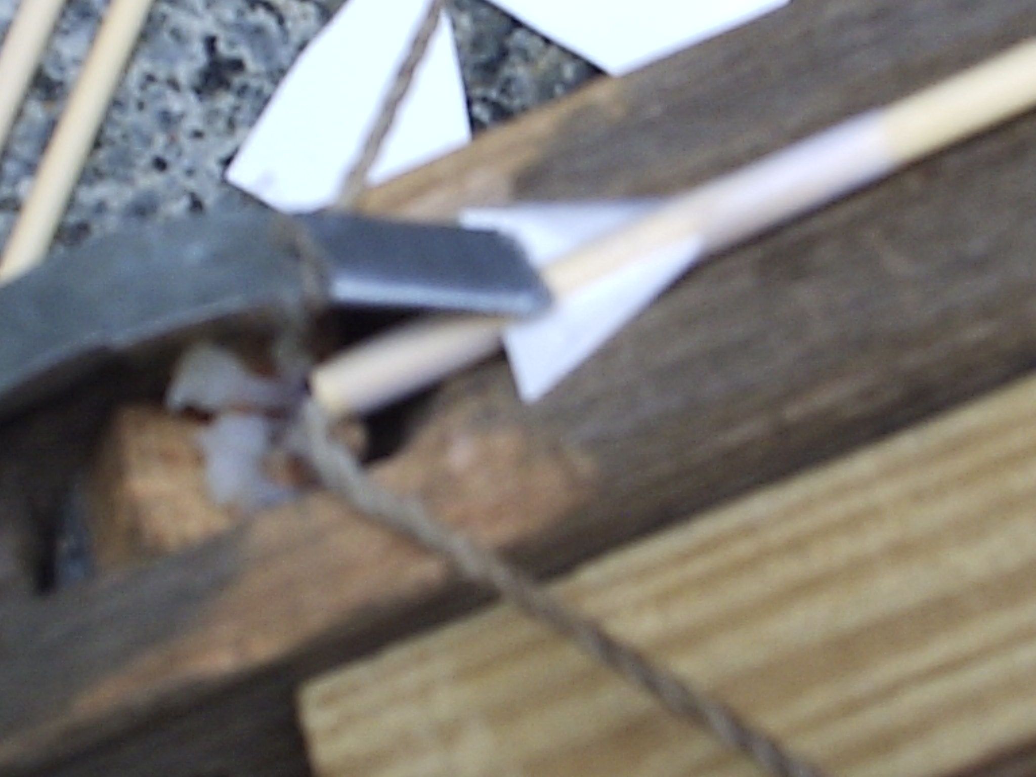 Chopstick Crossbow Arrows 5 Steps Instructables