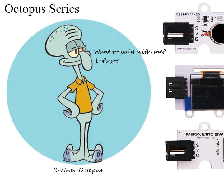 Elecfreaks New Octopus Series Bricks Suitable for Arduino Developer 