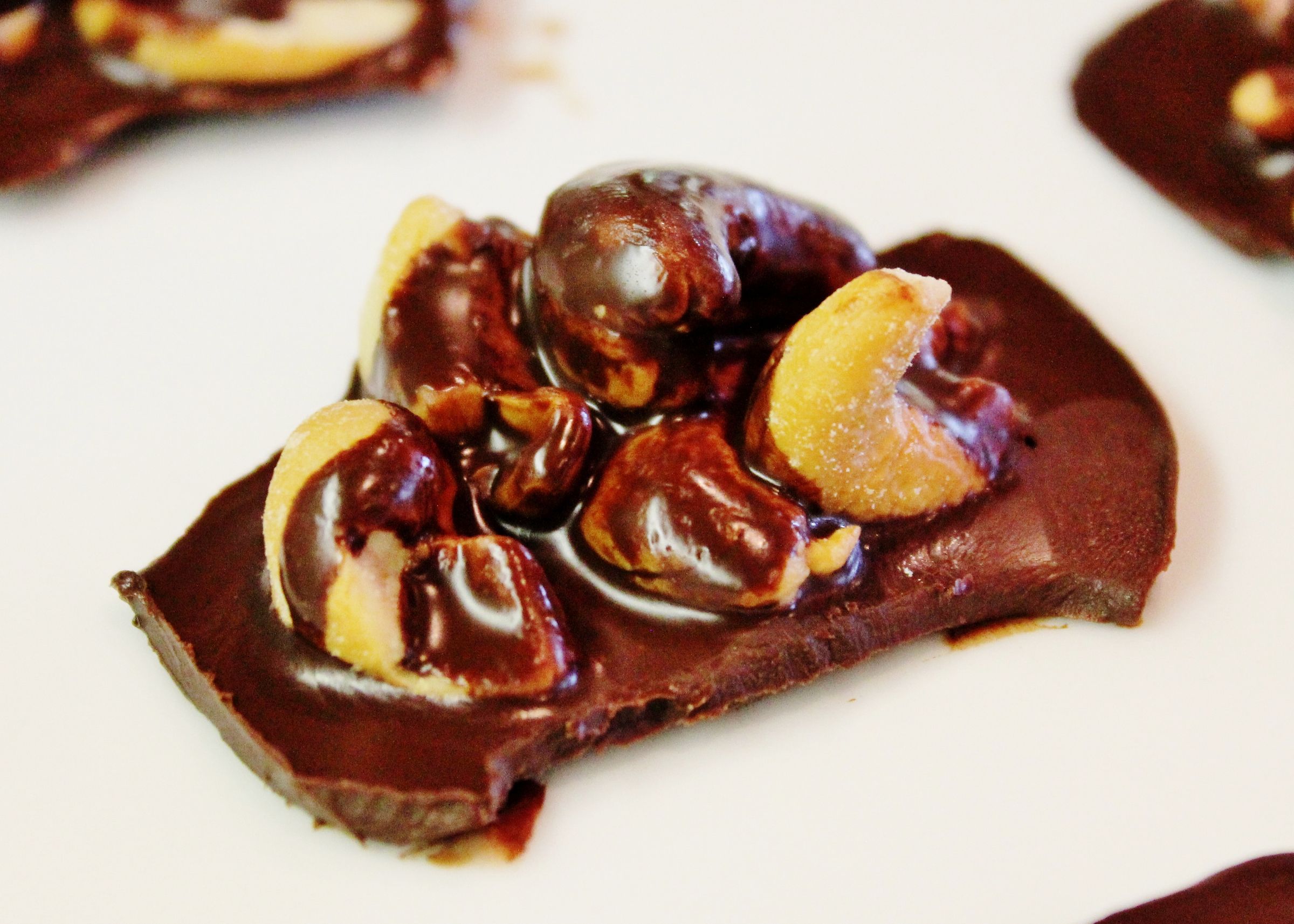 Gluten Free Chocolate Cashew Candy