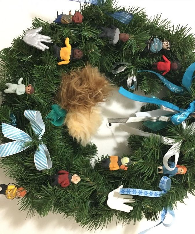 Star Trek Enterprise Christmas Wreath