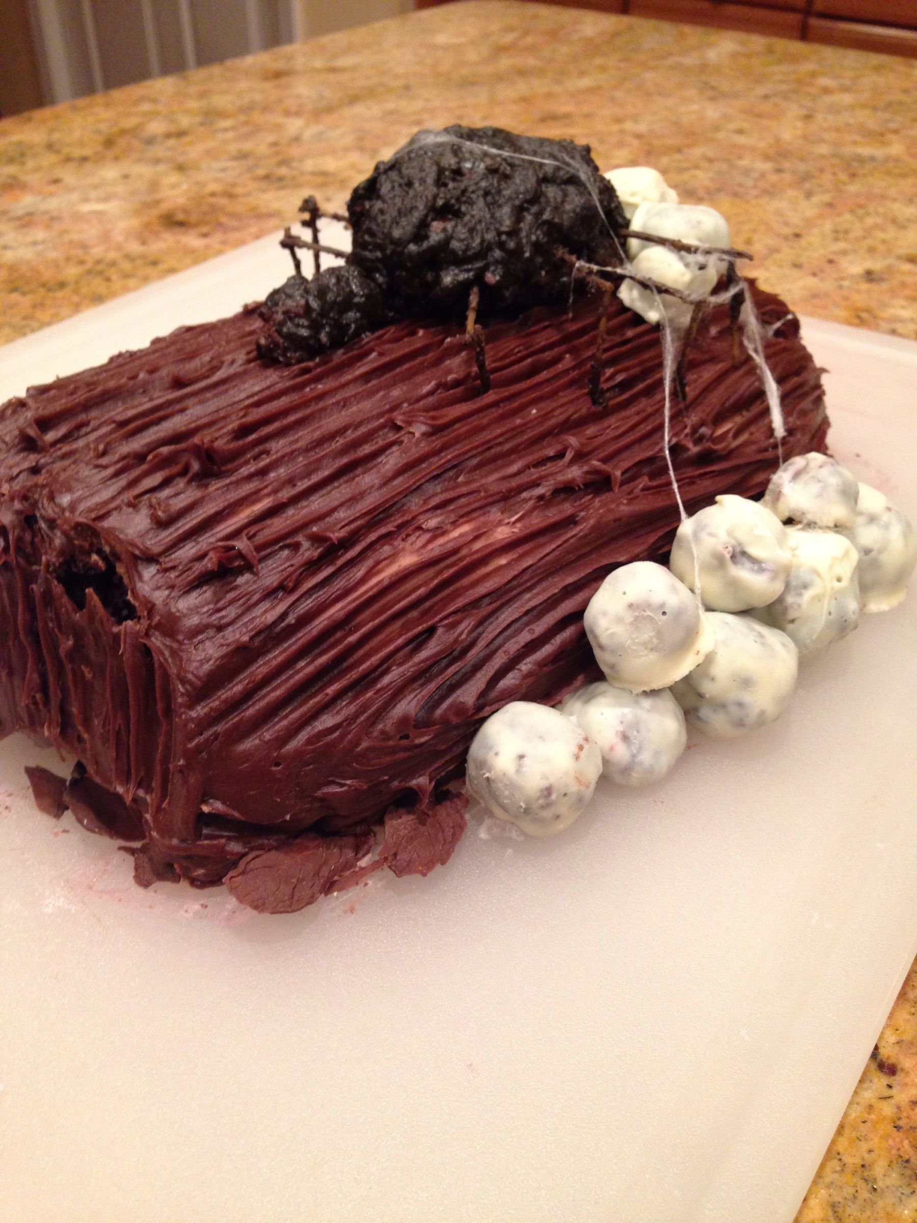 Black Forest Log and Spider