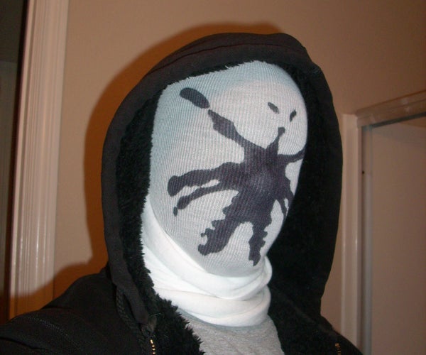 How to Make a Rorschach Mask