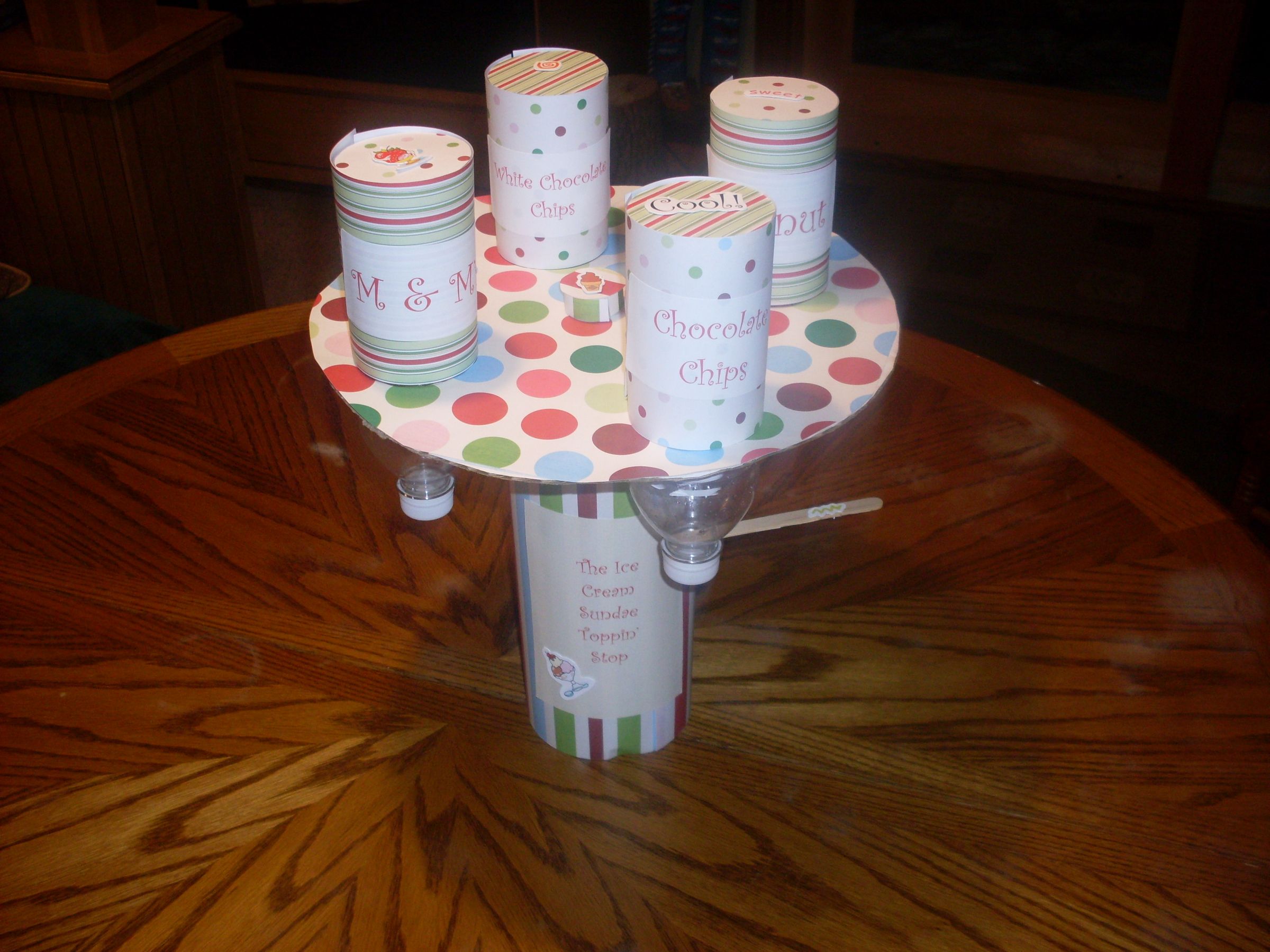 The Ice Cream Sundae Toppin' Stop