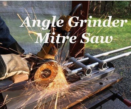TRASH to Angle Grinder Mitre Saw