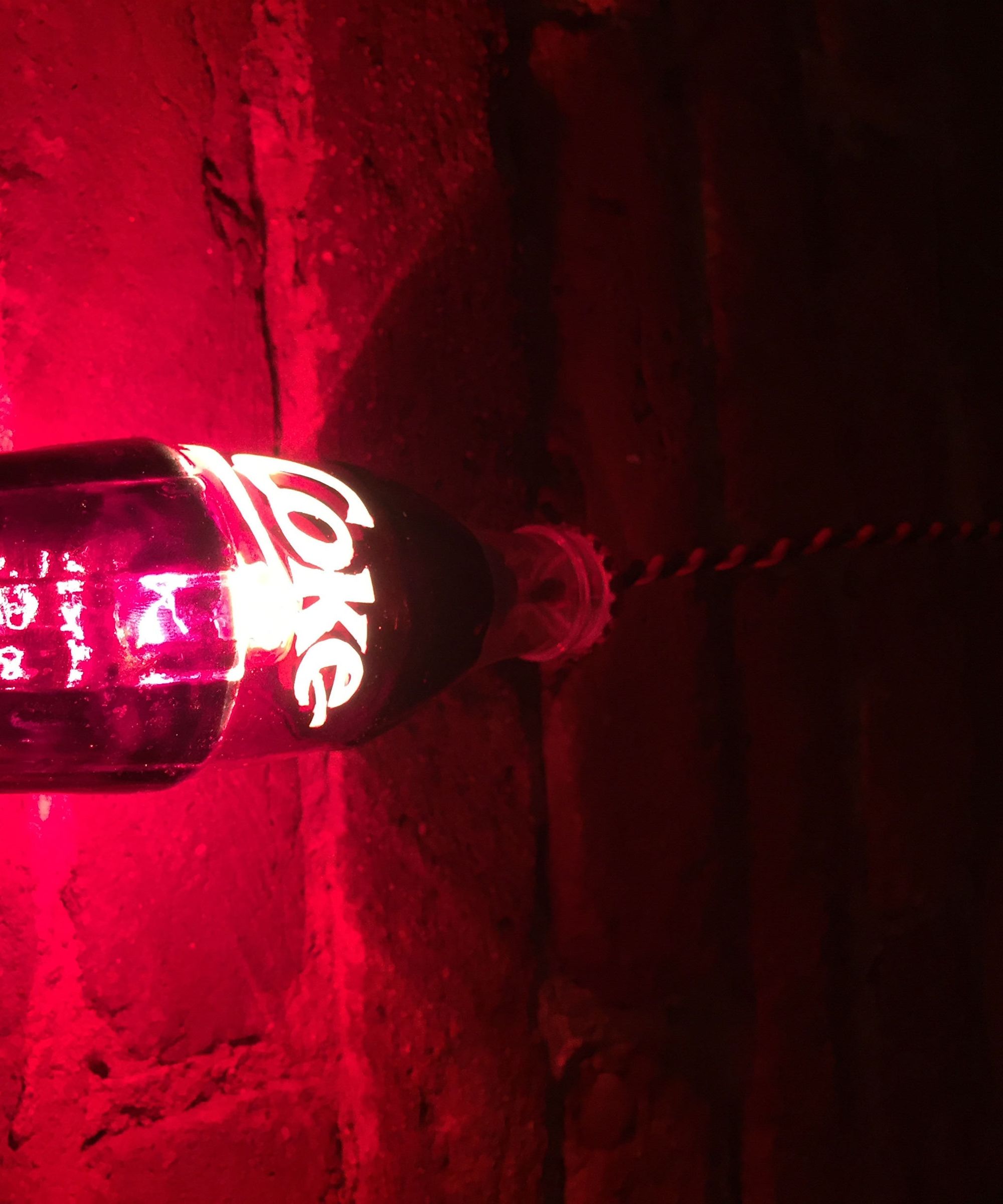 Coke Bottles Lamp