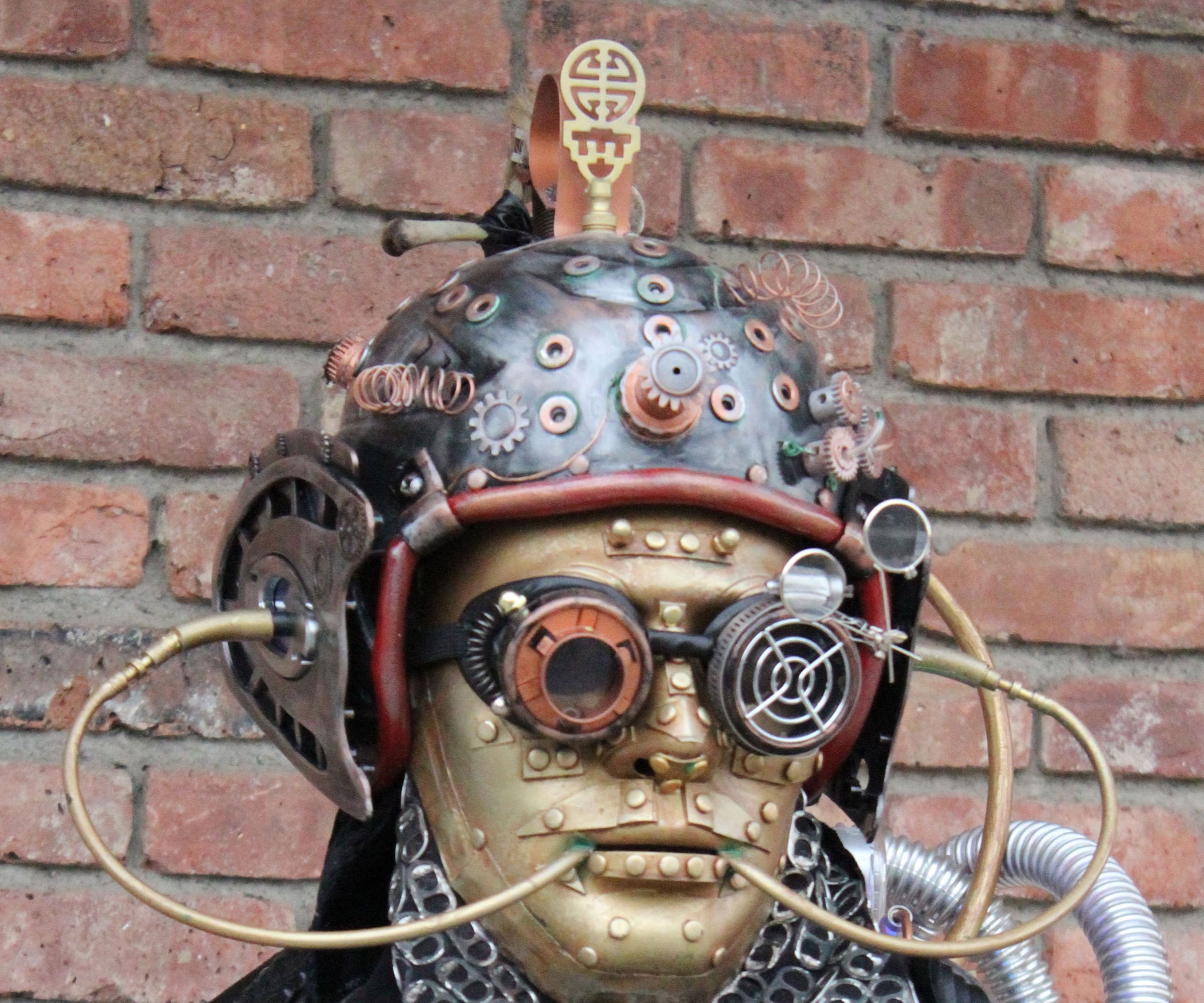 Cyborg Helmet