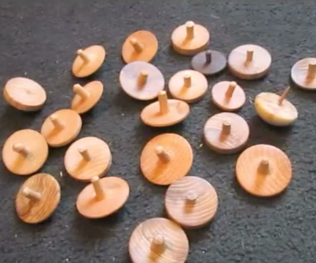 Woodturning Spin Tops