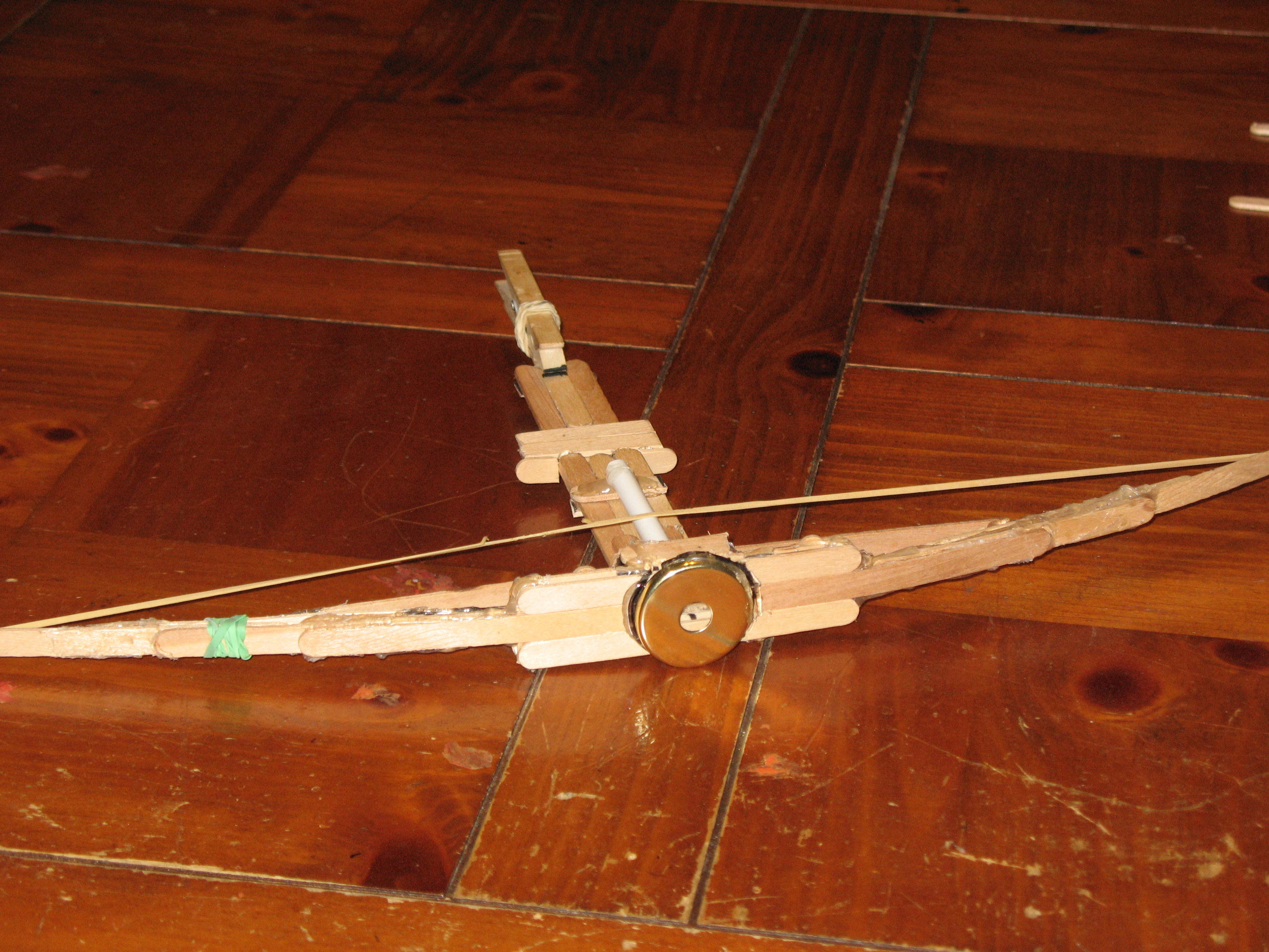 Popsicle Stick Crossbow Instructables