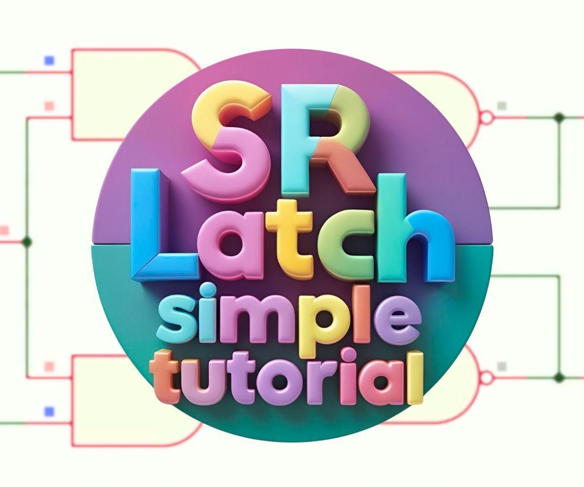 SR Latch Tutorial - Simple Step-by-Step Explainer