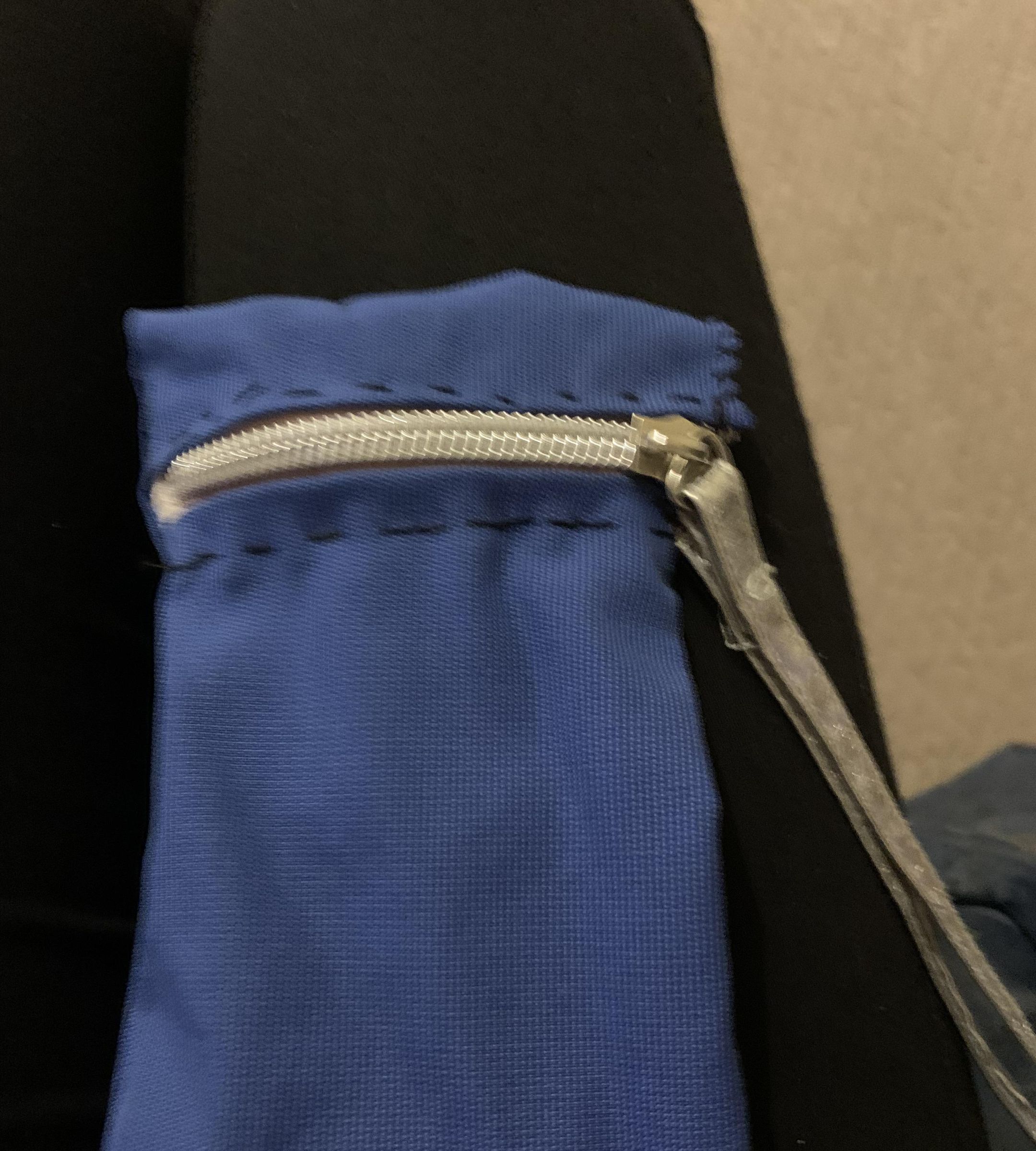 Zippered Phone Pocket