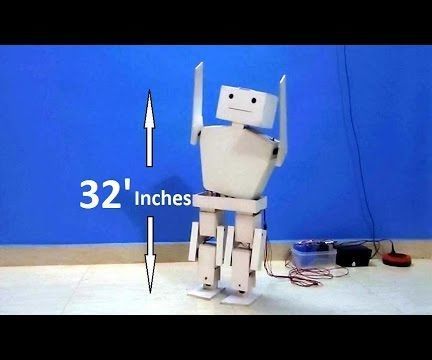 Arduino Based Humanoid Robot Using Servo Motors