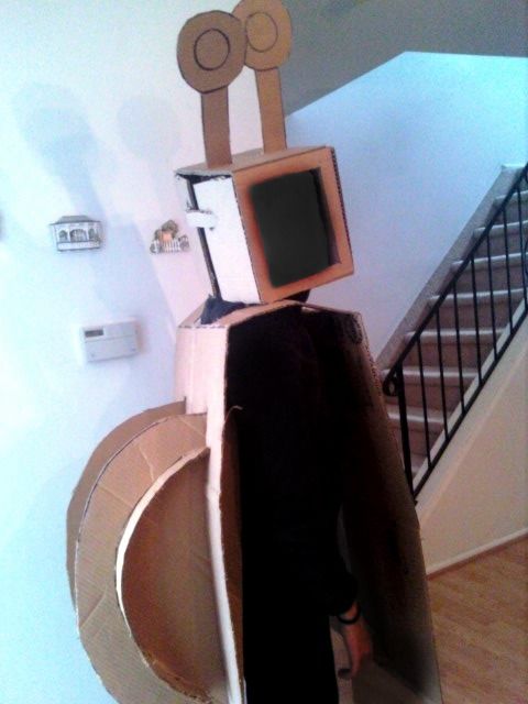 Slots of Snails Cardboard Costume