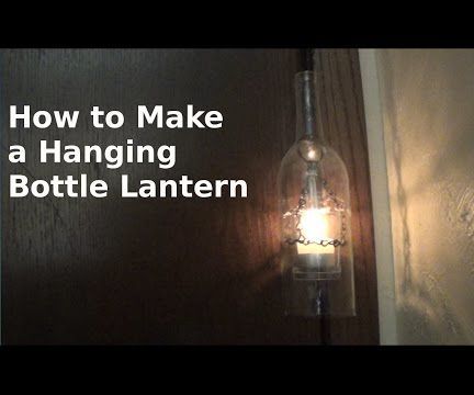 Hanging Bottle Lantern