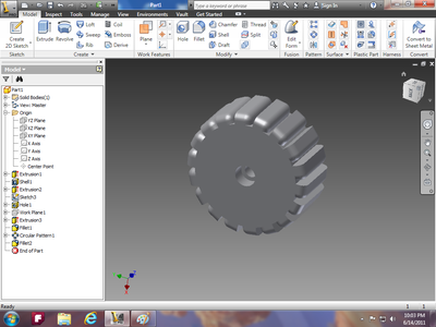 Starting a Model for the Wheels.