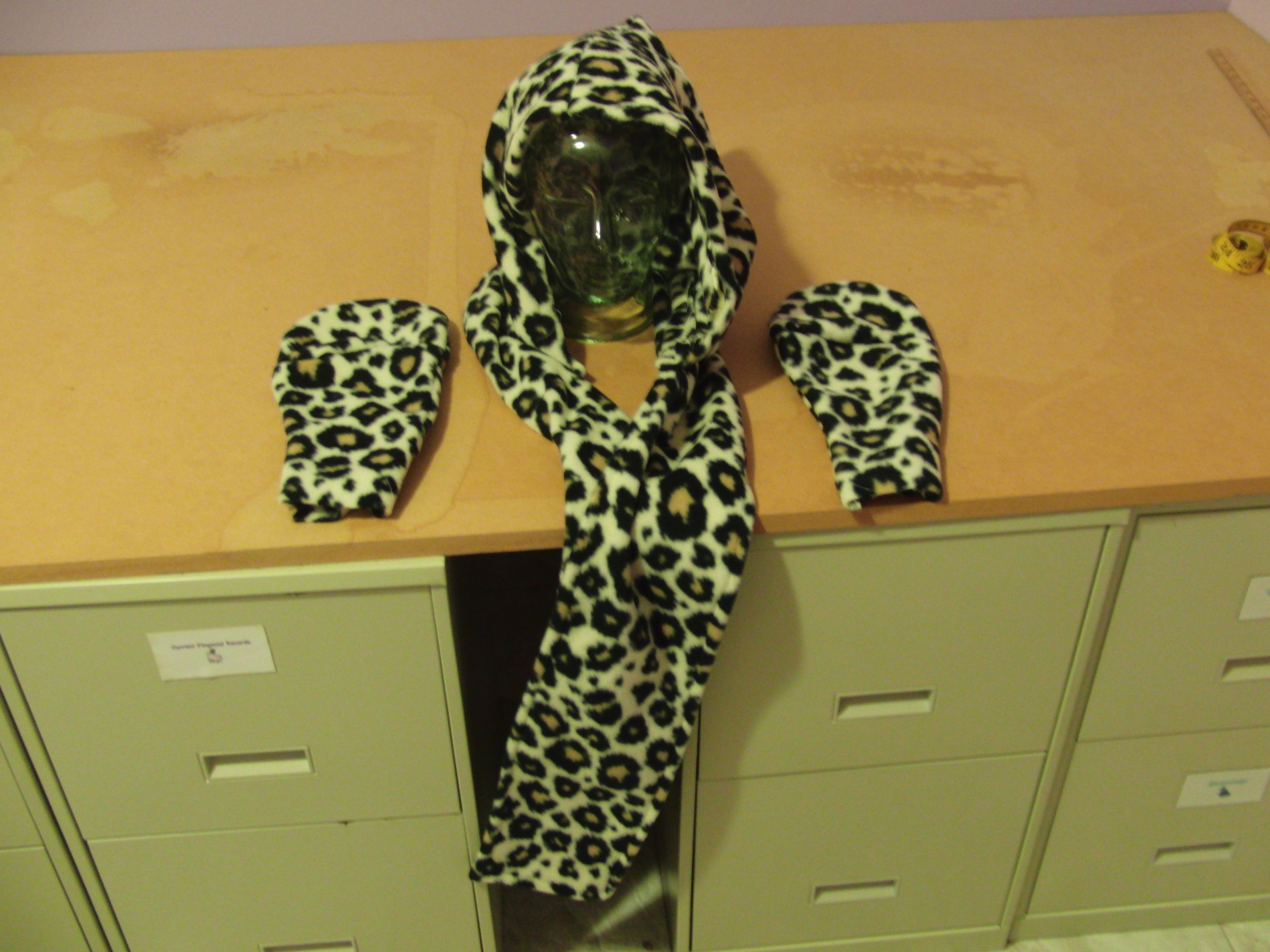 Leopard Ensemble for Shoveling With Tunes