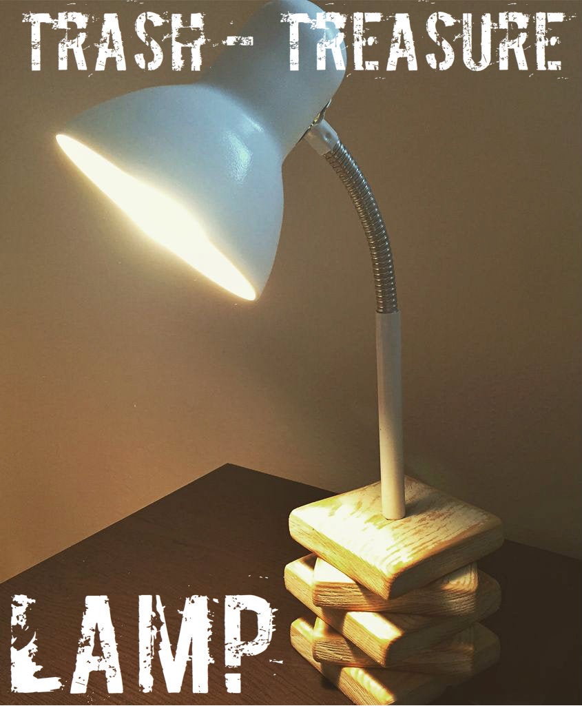 Trash to Treasure Lamp 4 Steps (with Pictures) Instructables