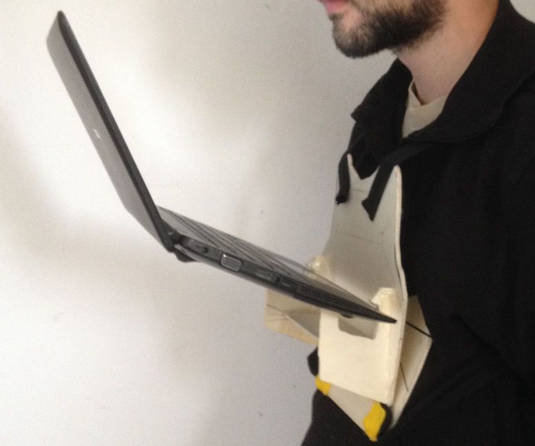 Laptop-hook
