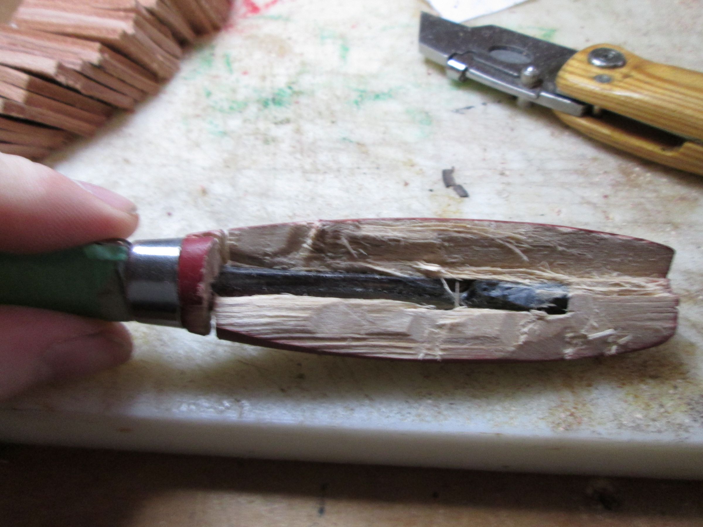 Stacked Leather Knife Handle 8 Steps (with Pictures) Instructables