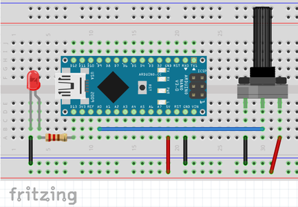 Controlling Blinking Speed of an LED With Arduino & Pot (With Video ...
