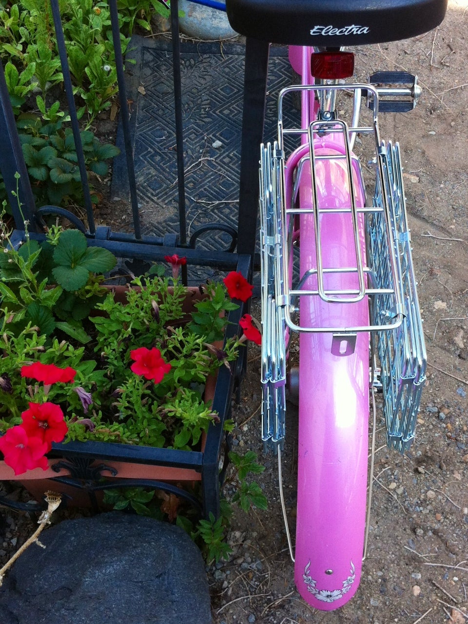 Disappearing Bike Baskets