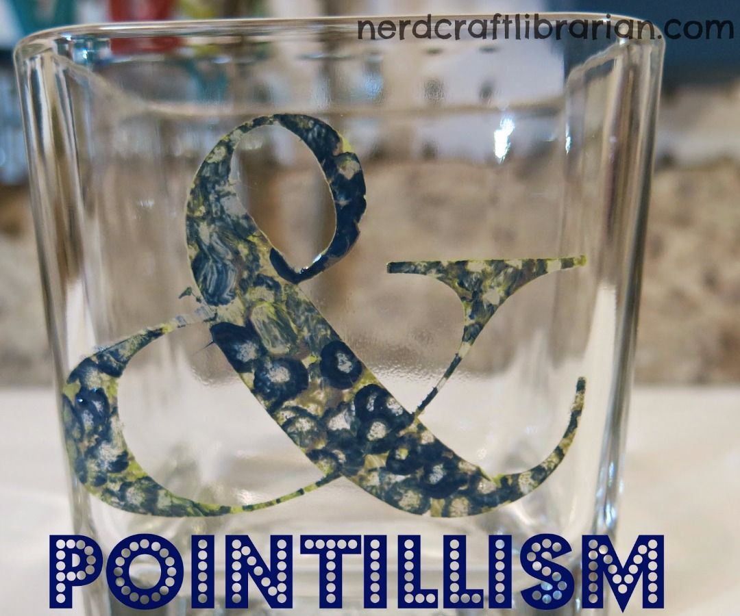 Pointillism Vase