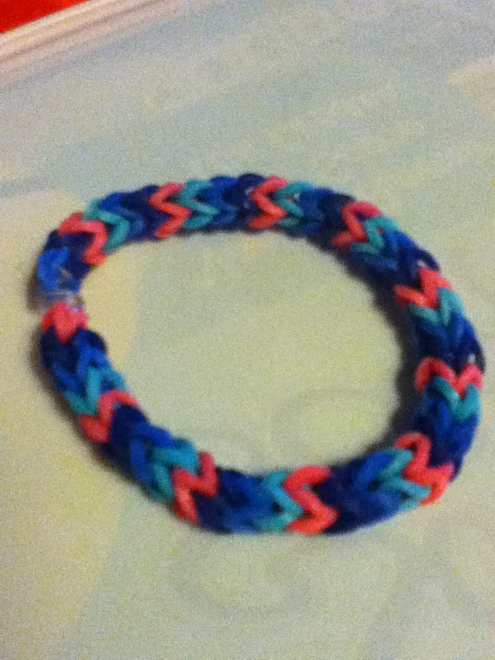 Rainbow Loom Bracelet Without Loom