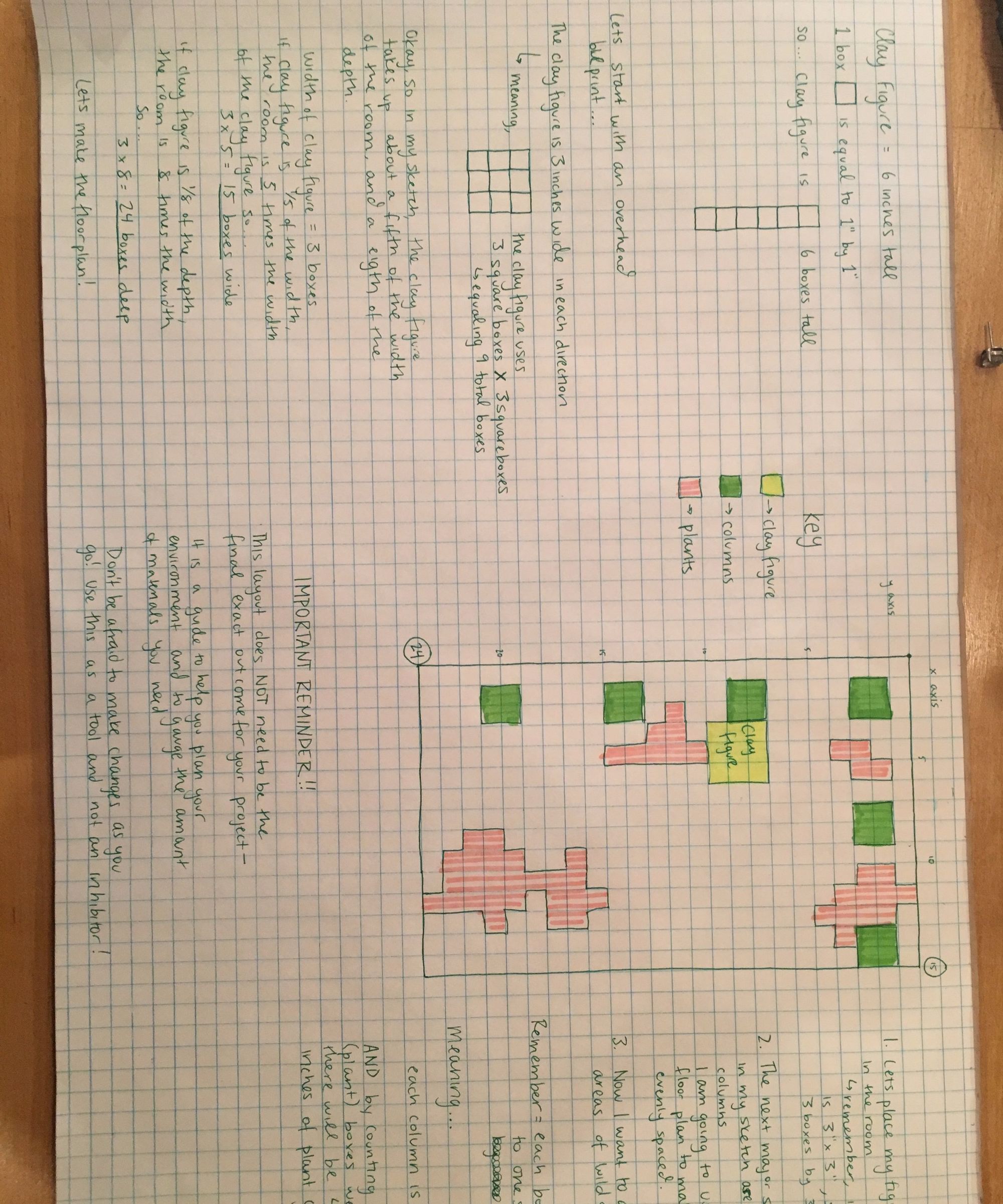 Making a Scaled Blueprint From a Sketch