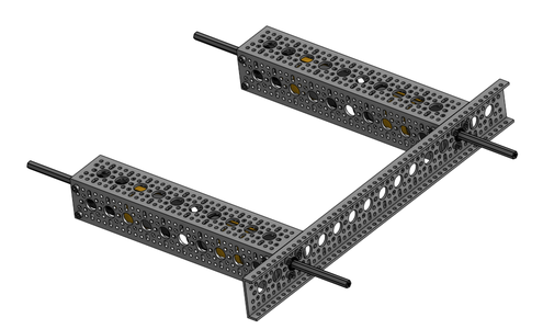 Attach Inner Side Channels to Motor Channels