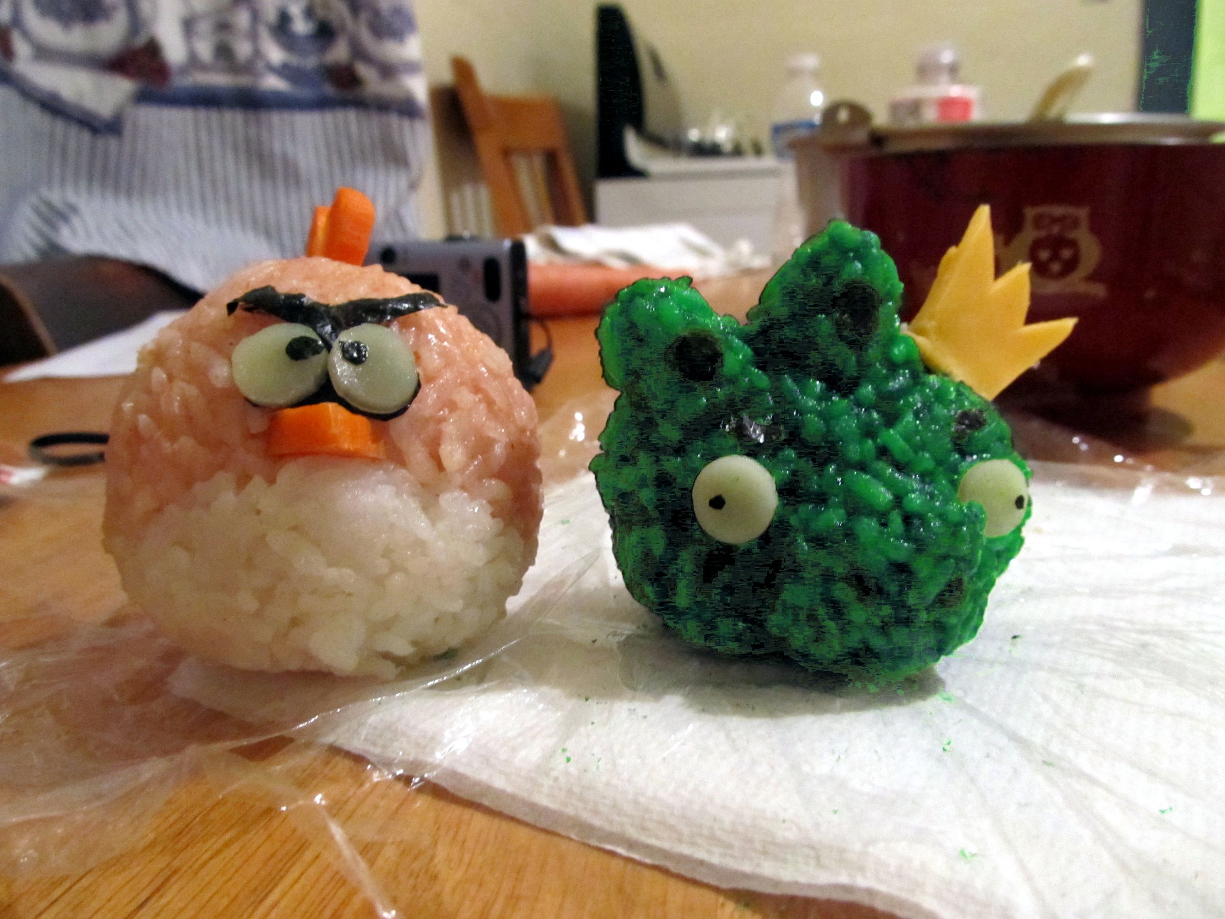 Angry Rice Balls