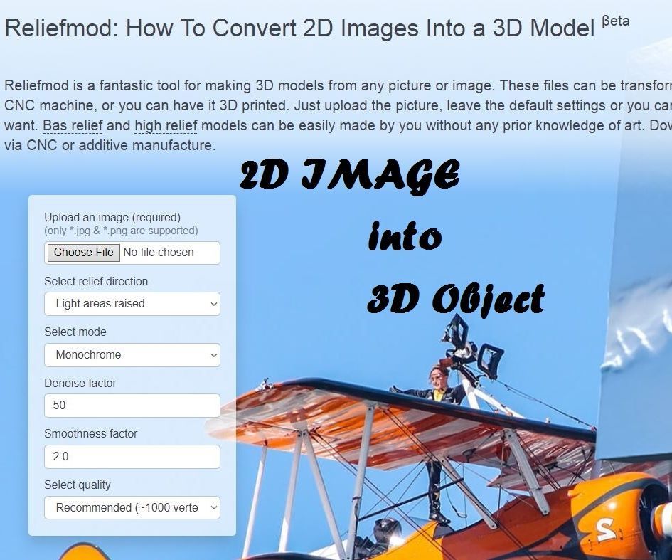 How to Convert 2D Images Into 3D Objects