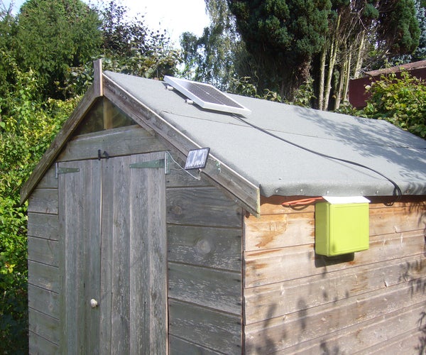 Run Your Shed Off Grid!