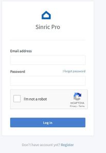 Create an Account in Sinric Pro