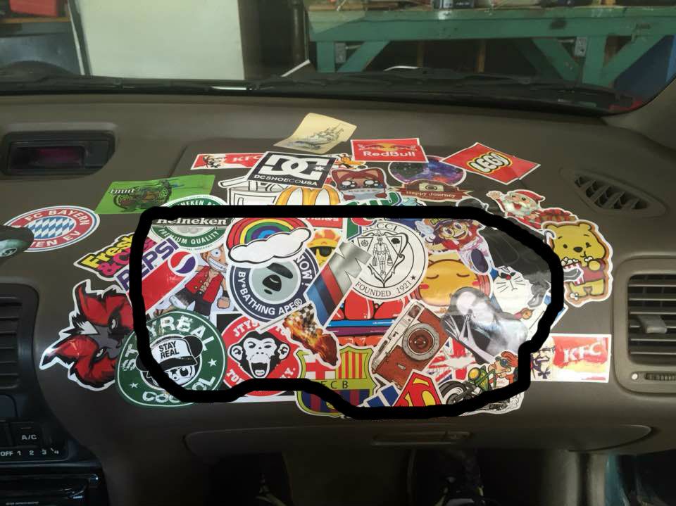 Bootstrapping Sticker How to Rice: Stickerbomb! : 7 Steps - Instructables