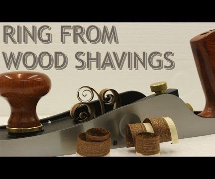 Can You Make a Ring Out of Wood Shavings?