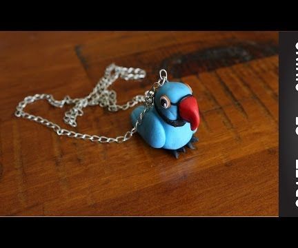 DIY Polymer Clay Indian Ringneck Necklace | Craft of Giving