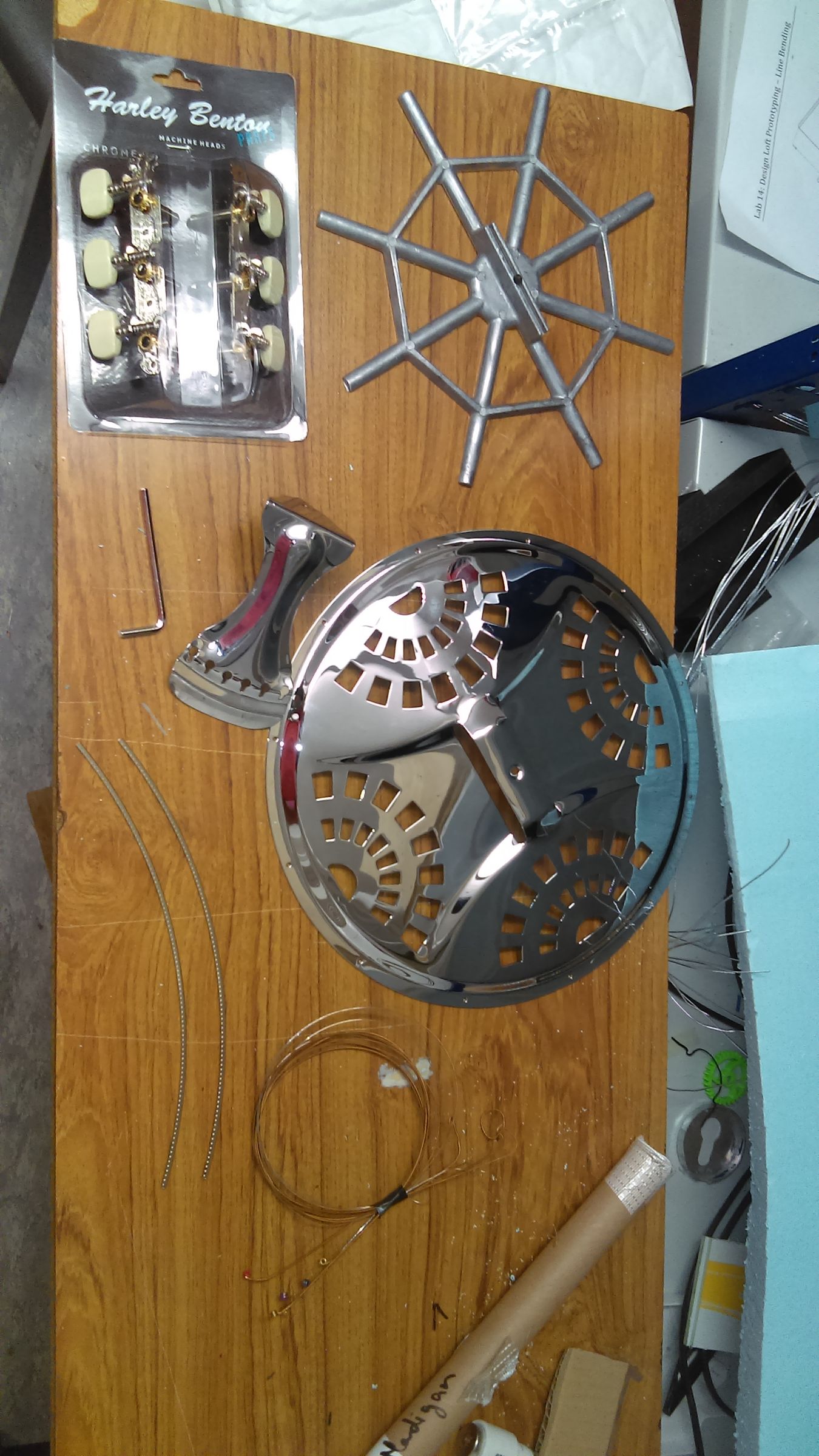 How to Make a Steel Body Resonator Guitar. 15 Steps (with Pictures