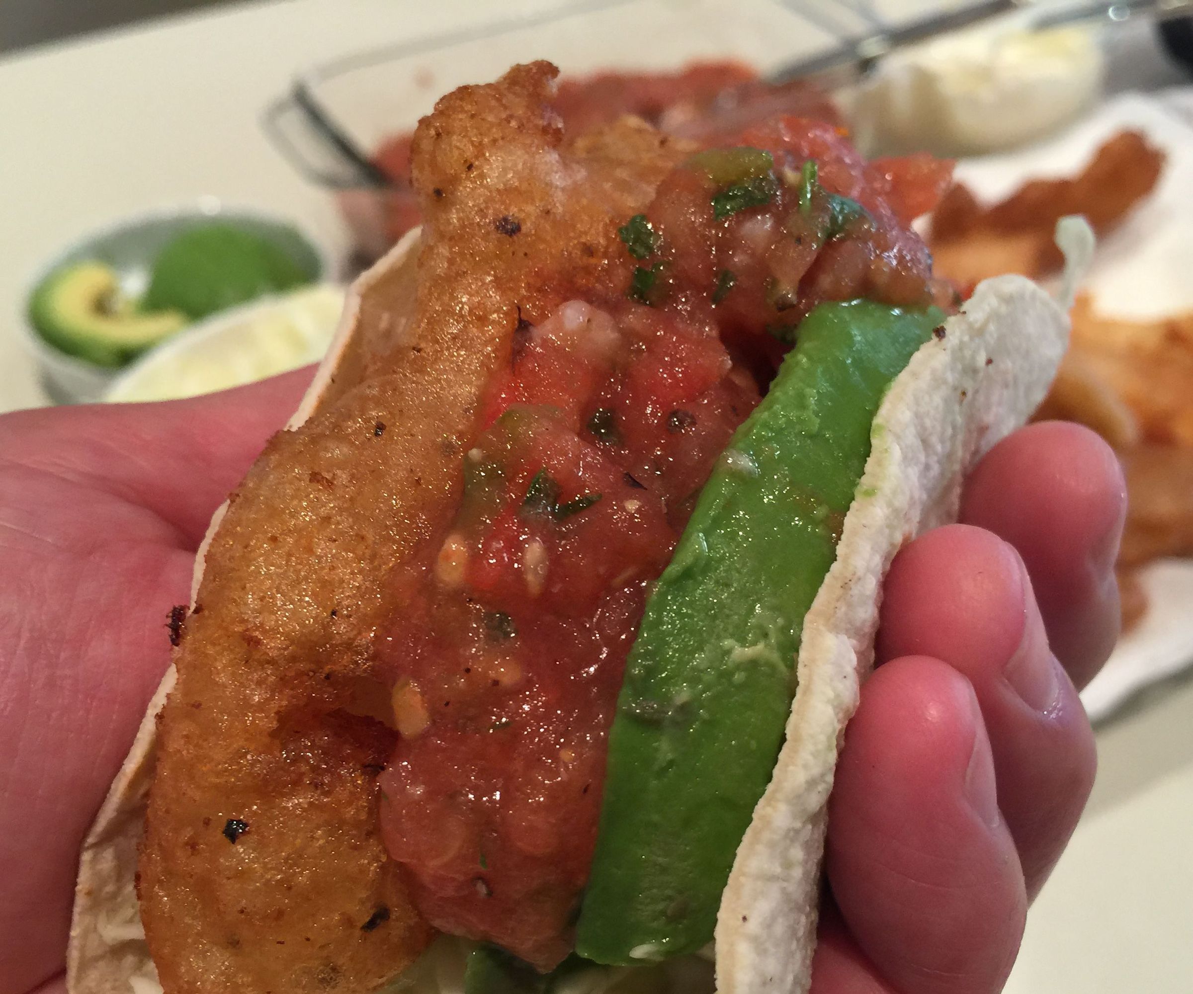 Beer Batter Fish Tacos
