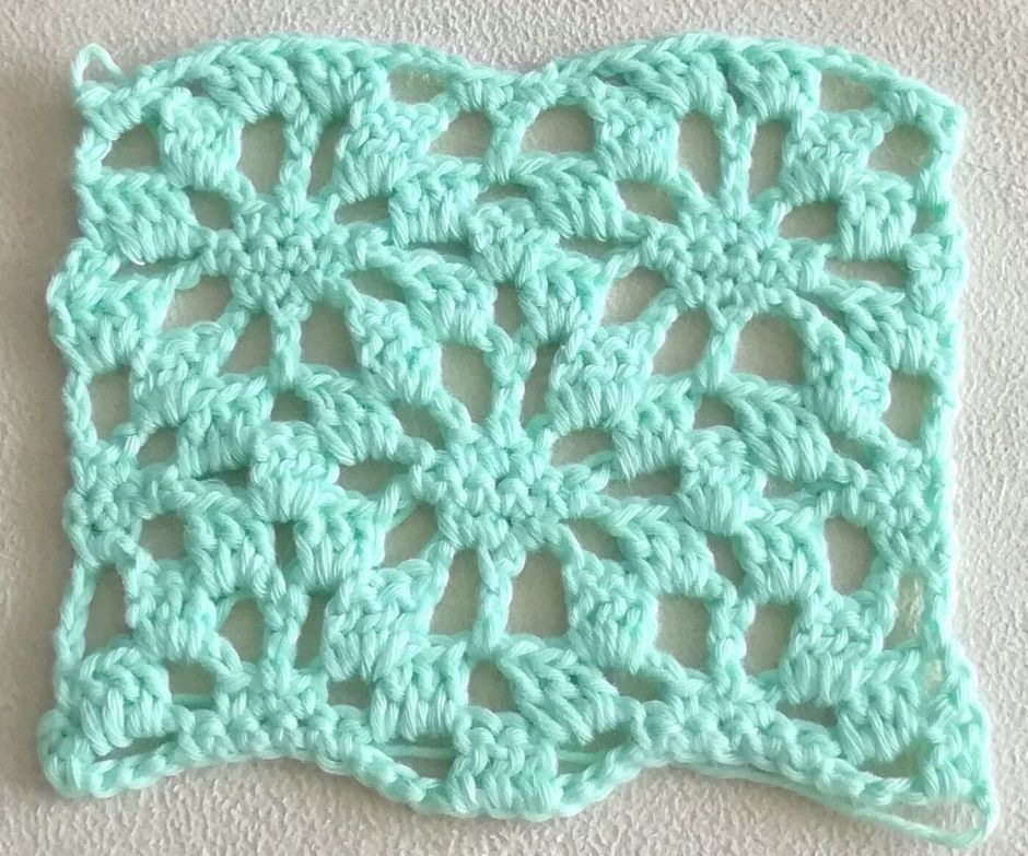 How to Crochet Spider Lace Stitch 13 Steps Instructables