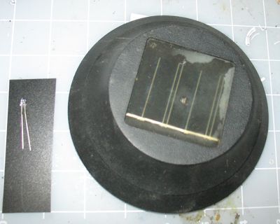 UV LED Solar Light Modification