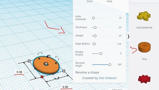 Designing Beyblade Gear in Tinkercad