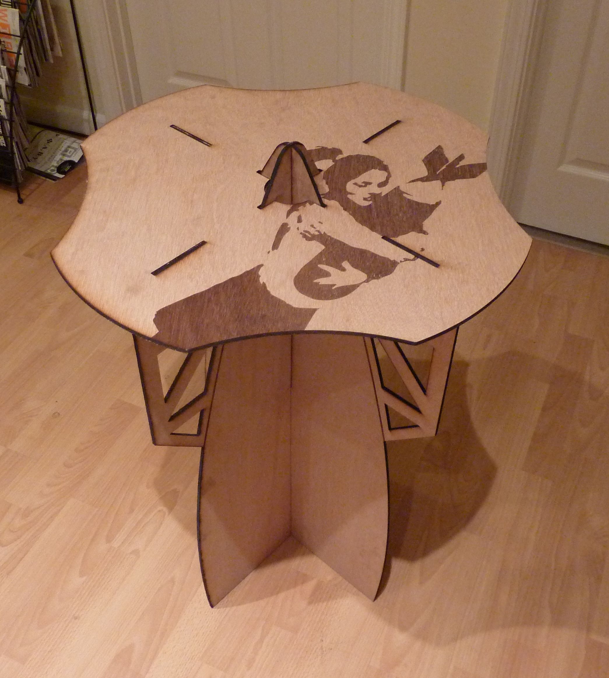 Laser Cut Table
