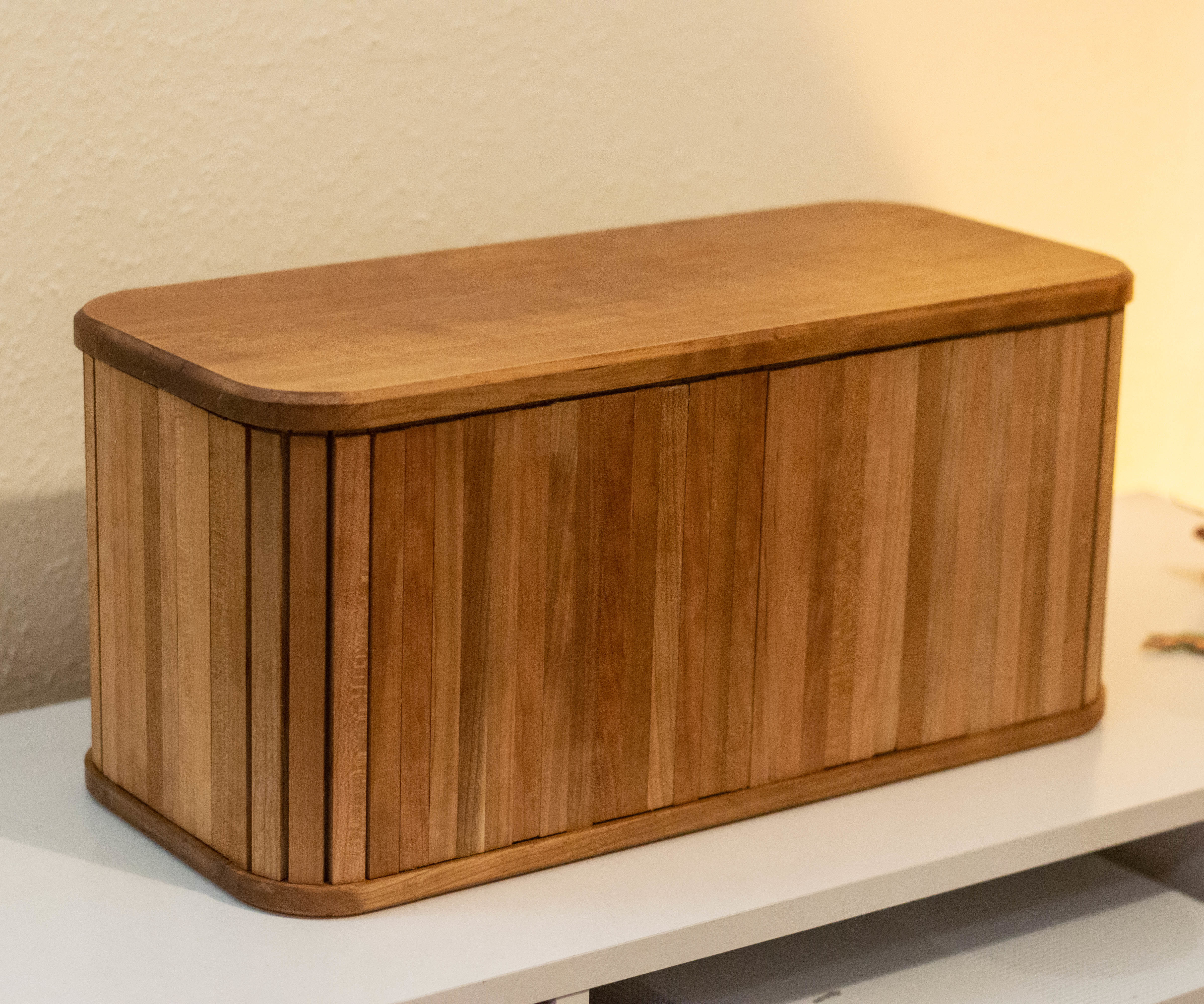 Breadbin With Tambour