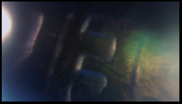 Turning your laptop video camera into a macro lense