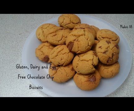 Gluten, Dairy and Egg Free Chocolate Chip Biscuits